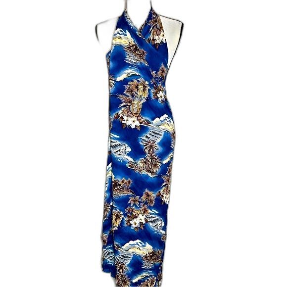 Hilo Hattie Dresses & Skirts - 🌟 Hilo Hattie Hawaiian Print Sarong Wrap Swim Cover Up OS